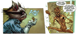 Feckless Rocket Raccoon Wallpaper