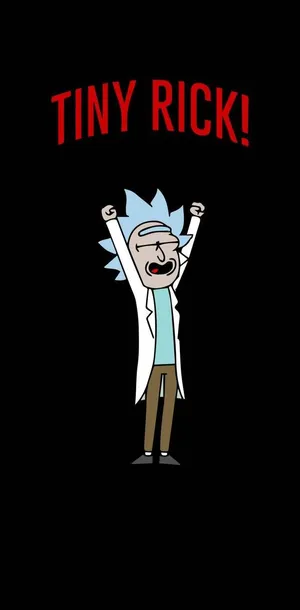 Feckless Tiny Rick Wallpaper
