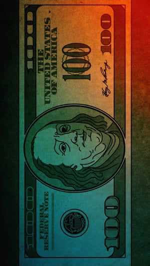 Federal Dollar In Orange Wallpaper