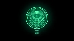 Federal Neon Green Wallpaper