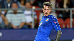 Federico Bernardeschi Puma Italy Jersey Wallpaper