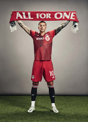 Federico Bernardeschi Red Toronto Fc Jersey Wallpaper