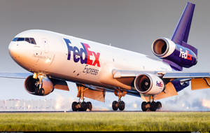 Fedex Express Cargo Plane Wallpaper