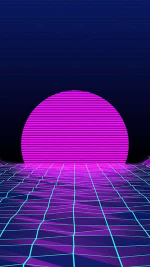 Feel The Groove Of Aesthetic Vaporwave Wallpaper