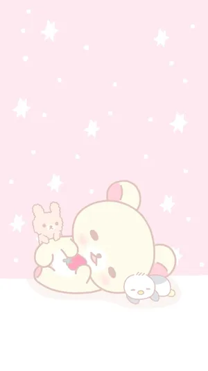 Feel The Happiness With Kawaii Rilakkuma! Wallpaper