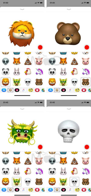 Feel The Joy Of Animojis! Wallpaper