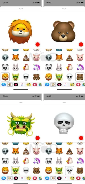 Feel The Joy Of Animojis! Wallpaper