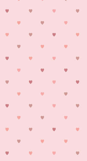 Feel The Love With Glitter Pink Hearts Wallpaper