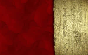 Feel The Luxury Of Red And Gold Wallpaper