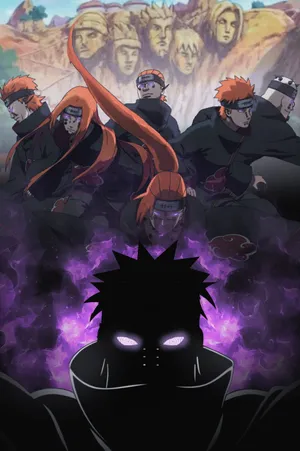 Feel The Power Of Akatsuki With This Vivid Poster