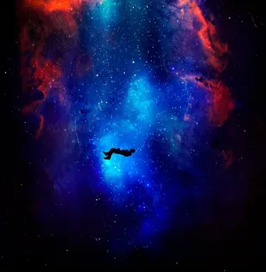 Feel The Power Of Android In Space Wallpaper
