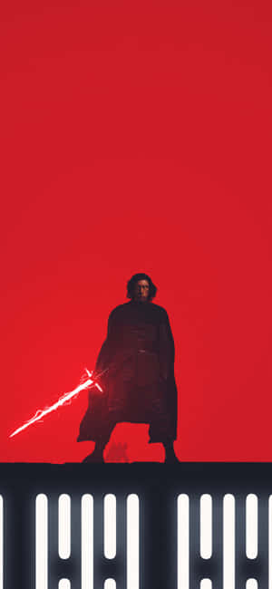 Feel The Power Of The Dark Side With Kylo Ren Iphone Wallpaper Wallpaper