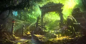 Feel The Stress Wash Away Wallpaper