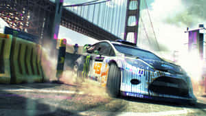 Feel The Thrill Of Rally Racing Anywhere, Anytime With Dirt Game! Wallpaper