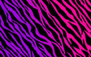 Feel Wild And Free In Pink Leopard Print Wallpaper