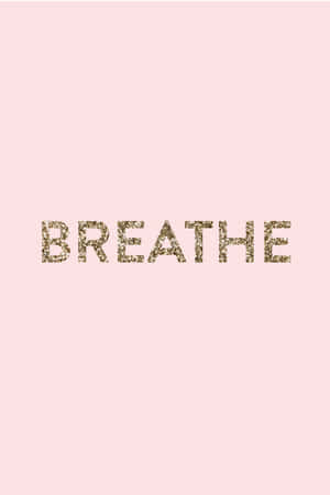 Feeling Anxious? That's Okay - Take A Break And Take A Deep Breath. Wallpaper