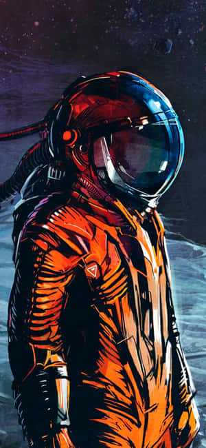 Feeling Out Of This World? Check Out The Astronaut Iphone! Wallpaper