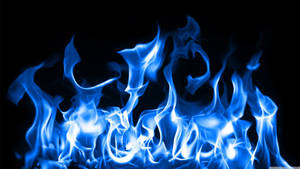 Feeling The Heat Of Fiery Flames Wallpaper