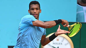 Felix Auger Aliassime - The Rolex Timekeeper Wallpaper