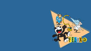 Felix The Cat Rock Bottom Professor Wallpaper