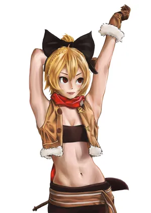 Felt From Re: Zero Standing Strong In The Moonlight Wallpaper