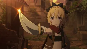 Felt From Re:zero - The Enigmatic Thief In Action Wallpaper