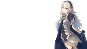 Female Corrin Wielding Her Sword In Fire Emblem Warriors Wallpaper