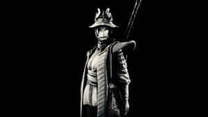 Female Samurai For Honor Bw Wallpaper