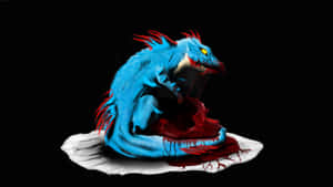 Feraligatr With Blood Fan Art Wallpaper