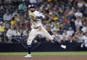 Fernando Tatis Jr. Makes An Impressive Fielding Grab Wallpaper