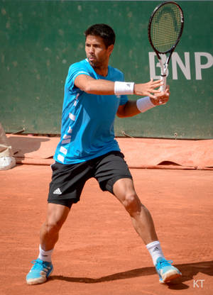 Fernando Verdasco Dressed For The Weather Wallpaper