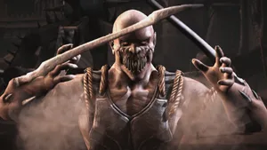 Ferocious Baraka Unleashes His Fury In Mortal Kombat Wallpaper