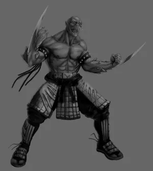 Ferocious Baraka Unleashes His Fury In Mortal Kombat Wallpaper