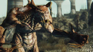 Ferocious Deathclaw Unleashed Wallpaper