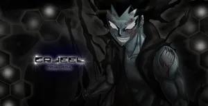Ferocious Gajeel Redfox In Action Wallpaper