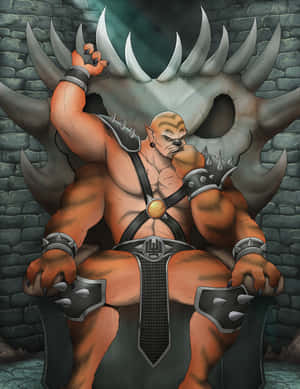 Ferocious Kintaro Roaring In Mortal Kombat Wallpaper