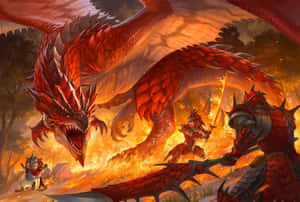 Ferocious Monsters Of Monster Hunter Facing Off Wallpaper