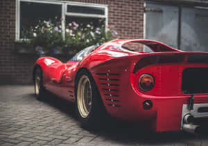 Ferrari 330 P4 Aerodynamic Spoiler Wallpaper