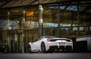 Ferrari 458 Speciale - A Blend Of Performance And Elegance Wallpaper