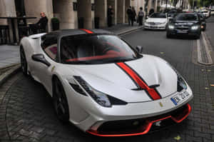 Ferrari 458 Speciale In Action Wallpaper
