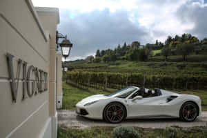 Ferrari 488 Spider: Unparalleled Performance And Design Wallpaper