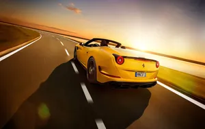 Ferrari California T: Sleek Design, Unparalleled Performance Wallpaper