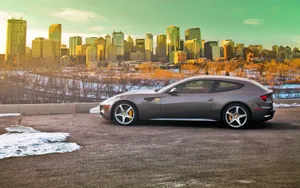 Ferrari Ff: Speed And Luxury In One Package Wallpaper