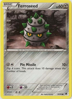 Ferroseed Pin Missile Ability Wallpaper
