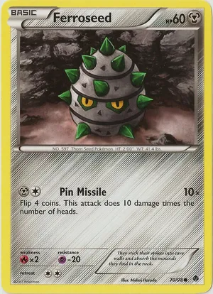 Ferroseed Pin Missile Ability Wallpaper