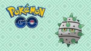 Ferroseed Pokemon Go Green Wallpaper