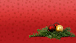 Festive Christmas Background Wallpaper