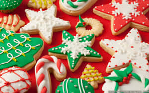 Festive Christmas Cookies Decoration.jpg Wallpaper