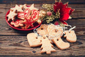 Festive Christmas Cookies Decoration.jpg Wallpaper