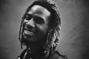 Fetty Wap Grayscale Portrait Wallpaper